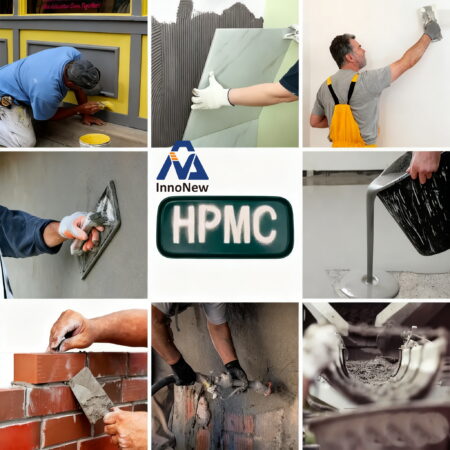 Hydroxypropyl Methylcellulose HPMC construction grade powder for dry mix mortar and tile adhesive applications