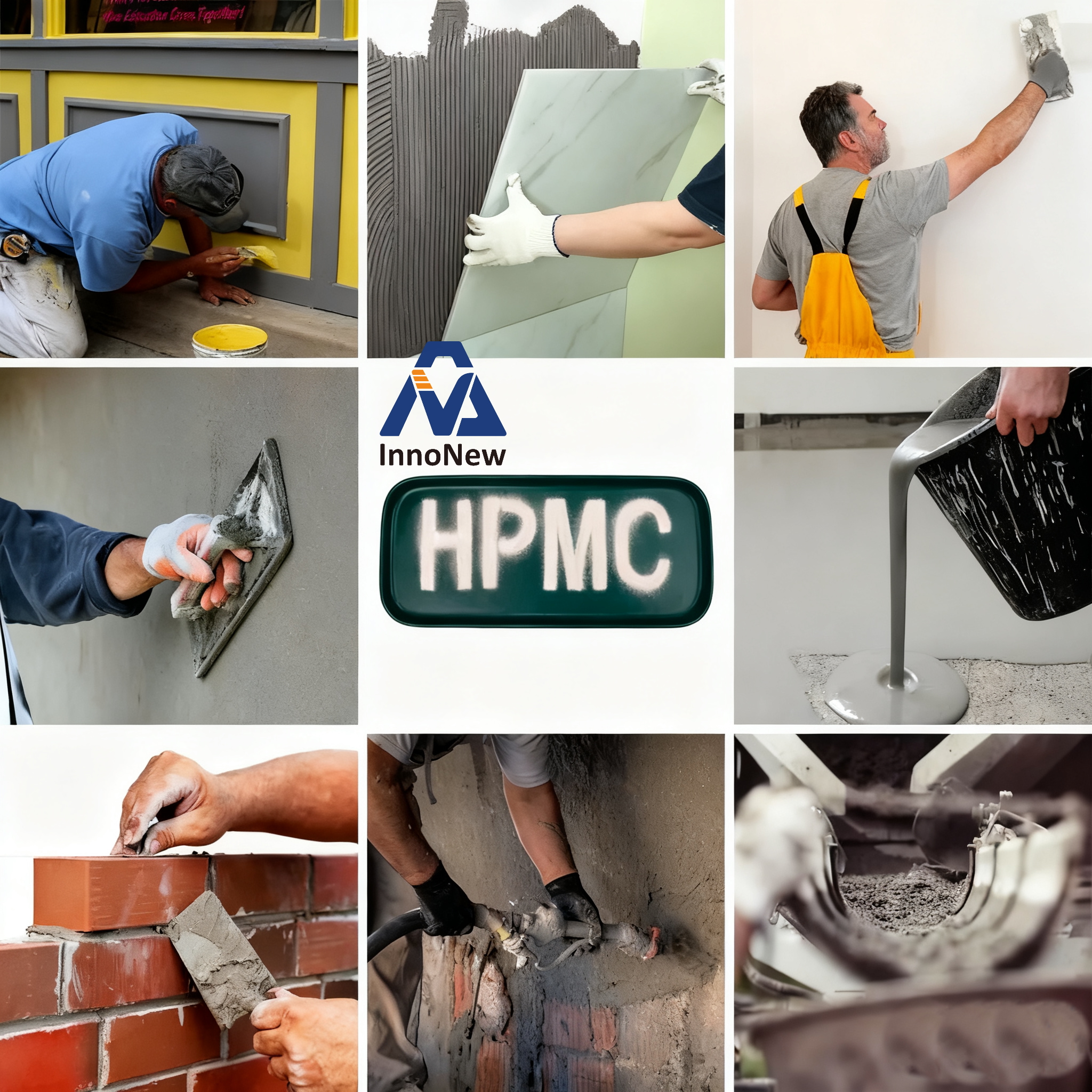 Hydroxypropyl Methylcellulose HPMC construction grade powder for dry mix mortar and tile adhesive applications