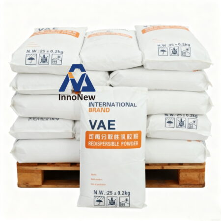 InnoNew Redispersible Polymer Powder RDP supplier in China, high-quality VAE powder for mortar and tile adhesive applications
