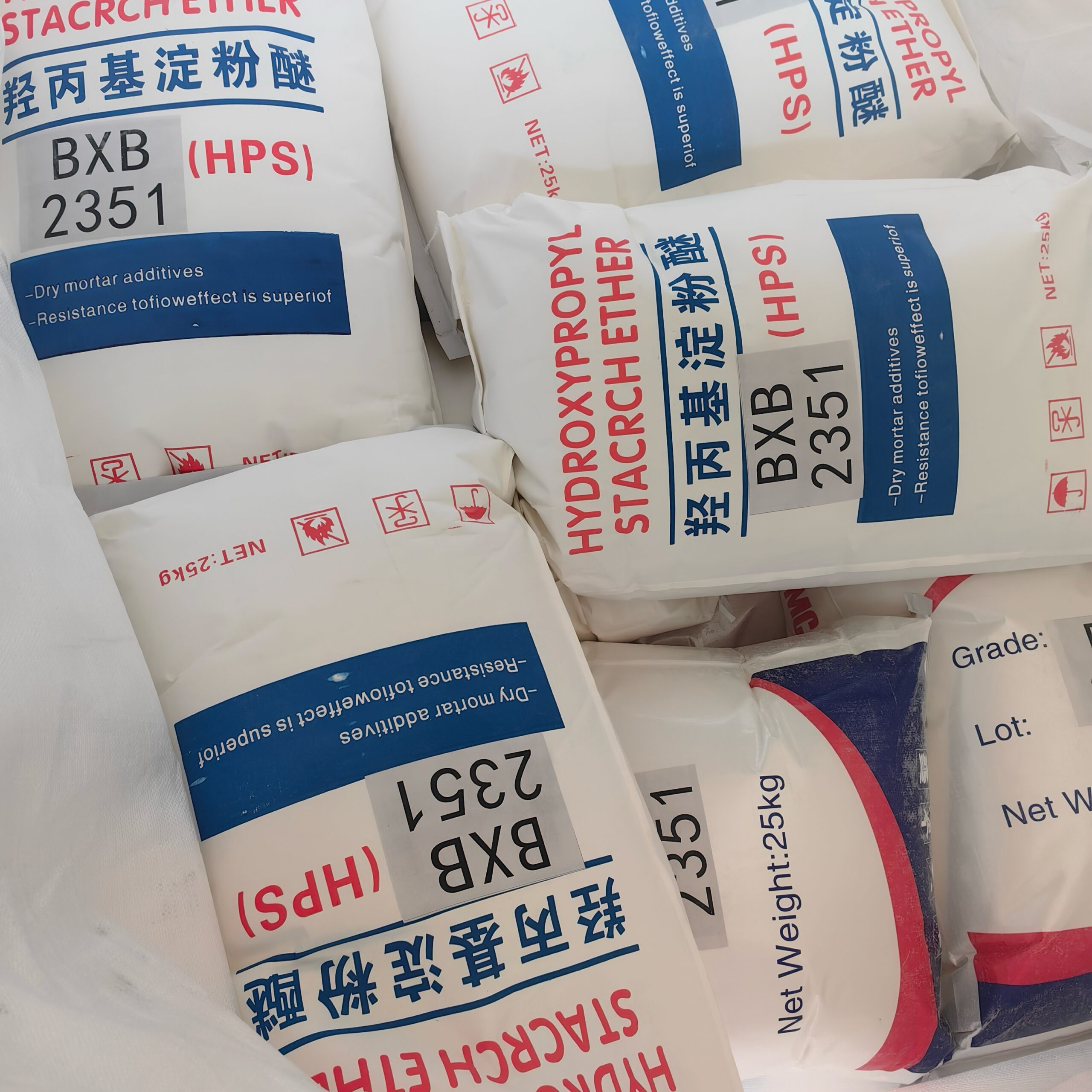 Starch Ether HPS, High-Purity Hydroxypropyl Starch Ether Powder, Premium Construction Additive for Mortar & Tile Adhesive