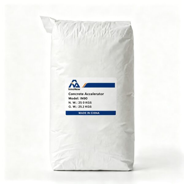 Industrial concrete accelerator admixture for rapid concrete setting