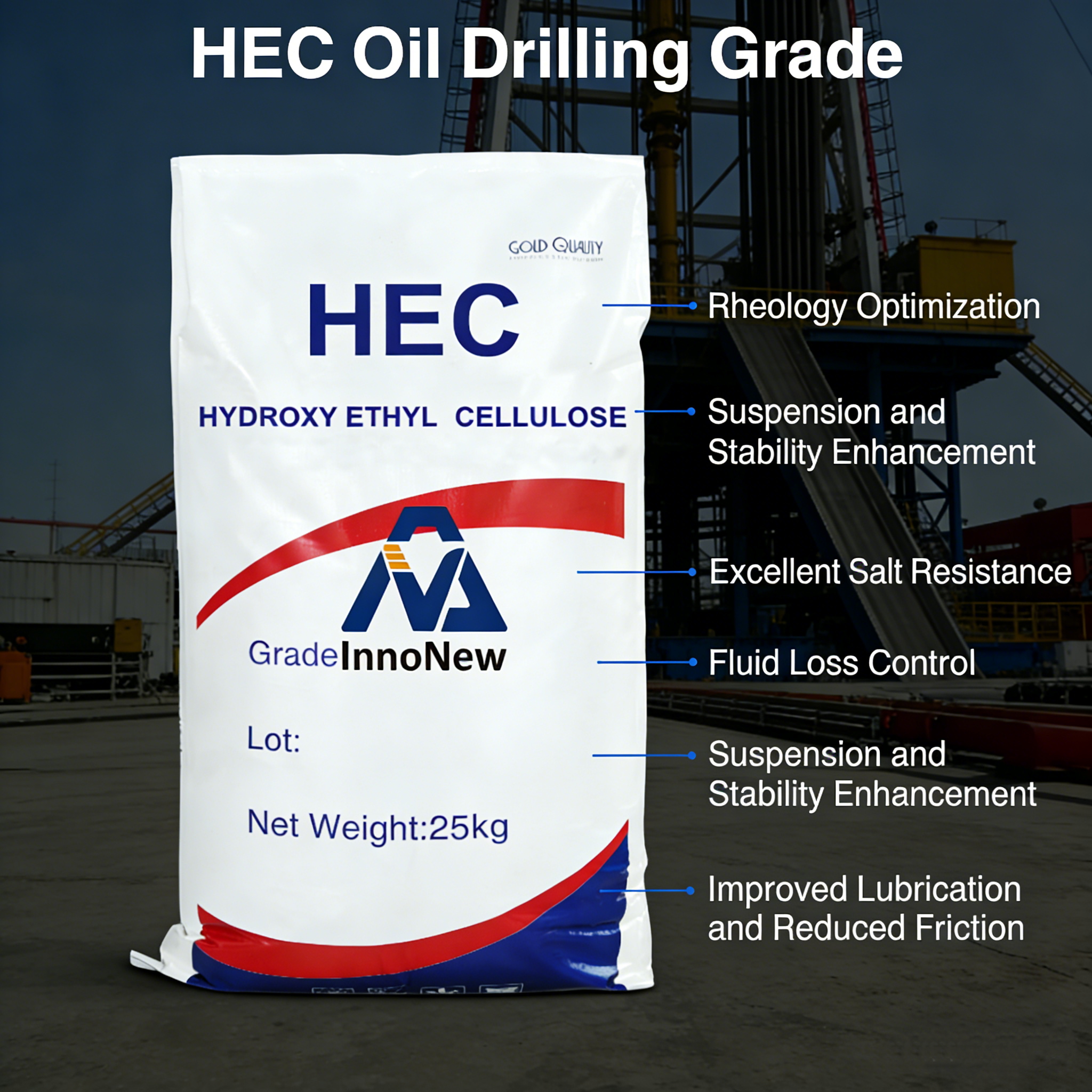 How HEC Enhances Drilling Fluid Efficiency and Stability