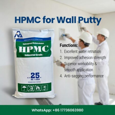 HPMC for Wall Putty