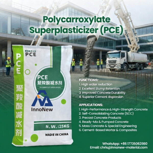 Concrete Admixture PCE Superplasticizer Powder