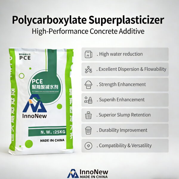 Concrete Admixture Polycarboxylate Superplasticizer PCE Powder
