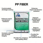 PP Fiber for concrete | China Polypropylene Fiber supplier