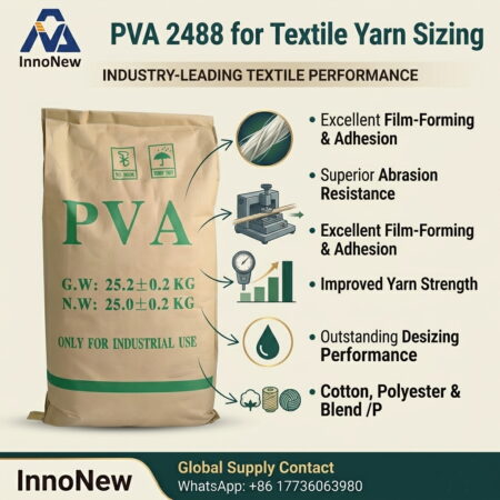 PVA 2488 for Textile Yarn Sizing