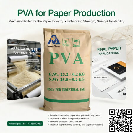 PVA for paper surface sizing