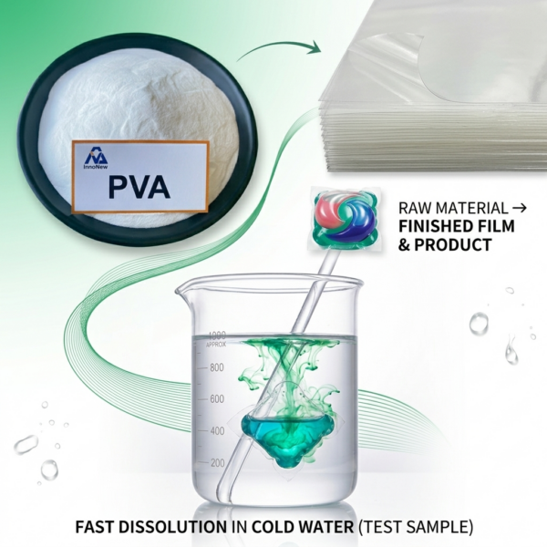 Water Soluble Film Material Polyvinyl Alcohol PVA