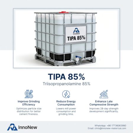 Triisopropanolamine TIPA Supplier in Turkey | Buy TIPA for Cement Industry 1 TIPA triisopropanolamine for cement grinding - high efficiency grinding aid solution