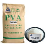 PVA 2499 High Alcoholysis (99.0-100.0%) White Crystalline Powder for Textile Warp Sizing & Vinylon Fiber Raw Material