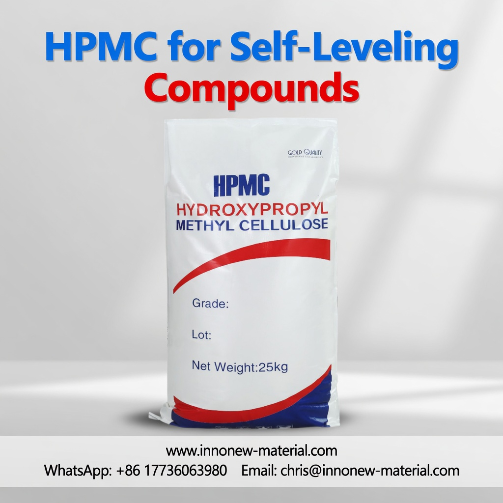 HPMC for self leveling compounds, medium viscosity hydroxypropyl methylcellulose for smooth fluidity