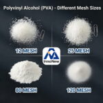 Polyvinyl Alcohol PVA with different mesh sizes for industrial use