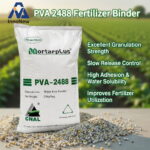 High-Purity PVA 2488 for Fertilizer binder, Water-Soluble Polyvinyl Alcohol for Agriculture