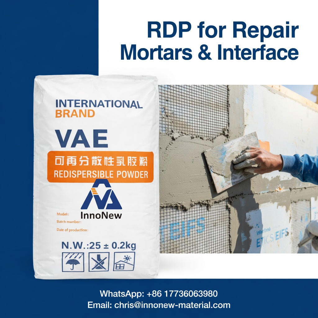 RDP redispersible polymer powder for repair mortar, construction additive