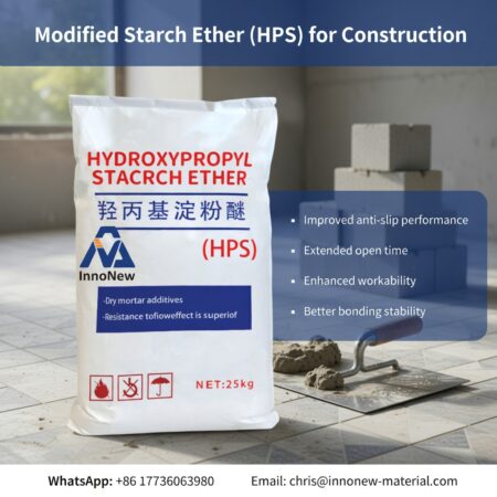 Hydroxypropyl Starch Ether HPS for Construction