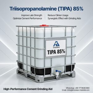 TIPA cement grinding aid