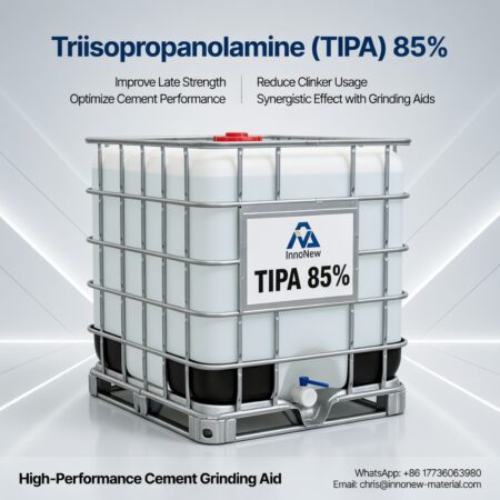 TIPA cement grinding aid